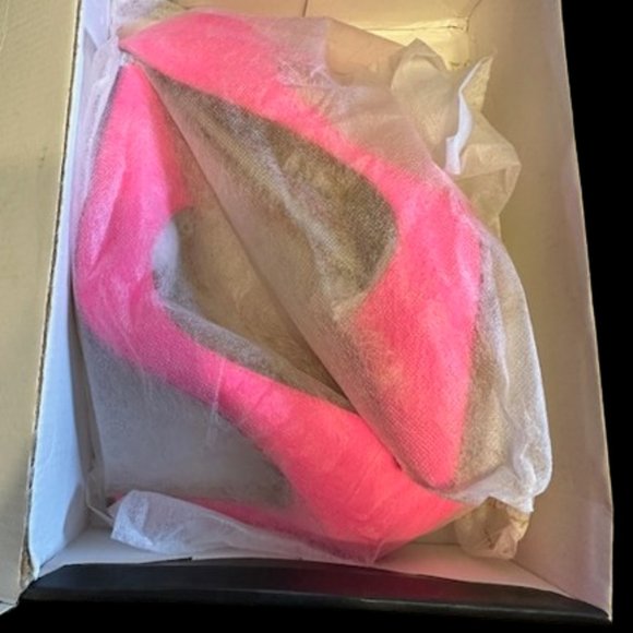 Neon Pink Stiletto Heels  4003  NWT Boutique - Picture 7 of 9